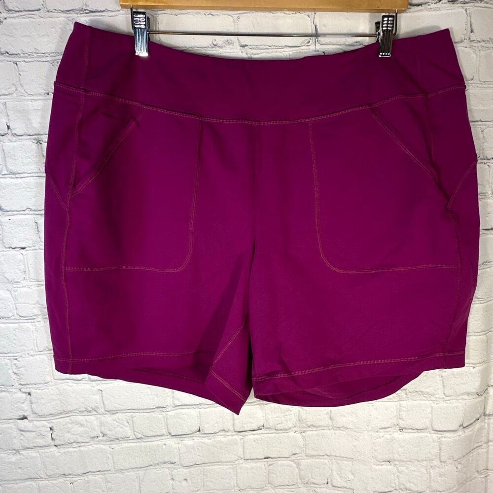 Duluth Trading Shorts‎ Women's Plus 2X NoGA Classic 7" Shorts 44622